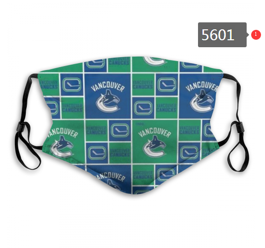 2020 NHL Vancouver Canucks Dust mask with filter